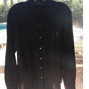 Polo button down shirt